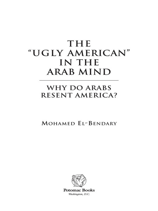 Cover of The "Ugly American" in the Arab Mind